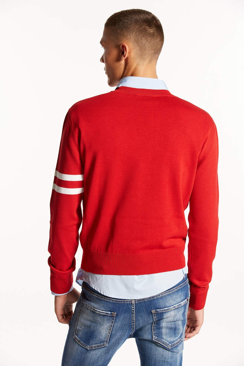 DSQUARED2 COLLEGE SHETLAND KNIT outlook