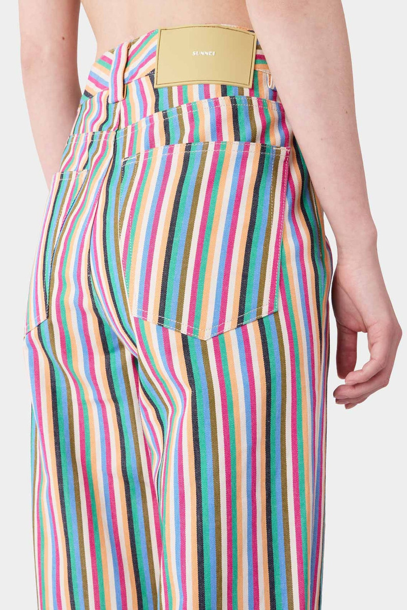 BELLIDENTRO PANTS / denim / multicolor 3