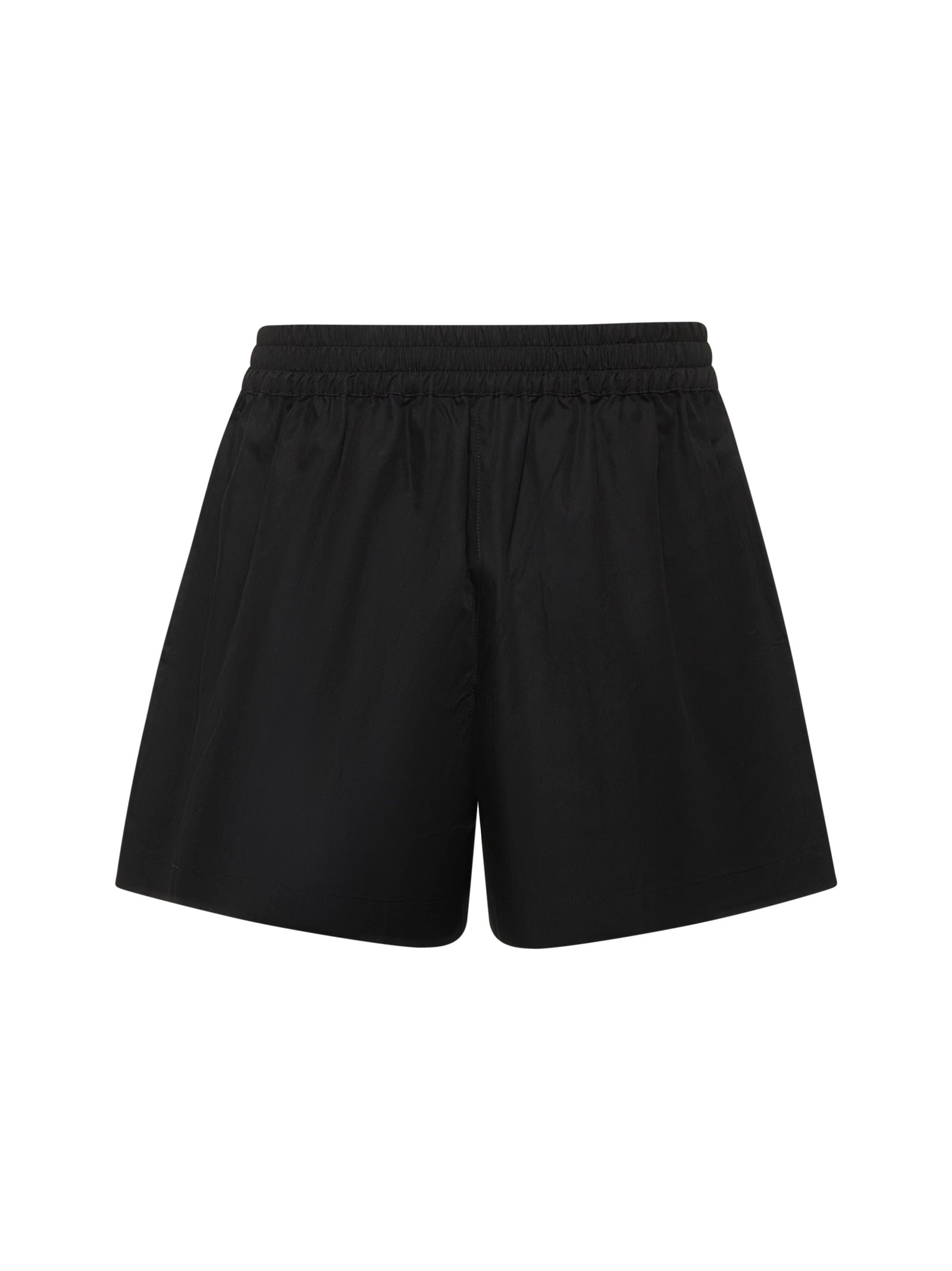 Black cotton and nylon Elio shorts - 2