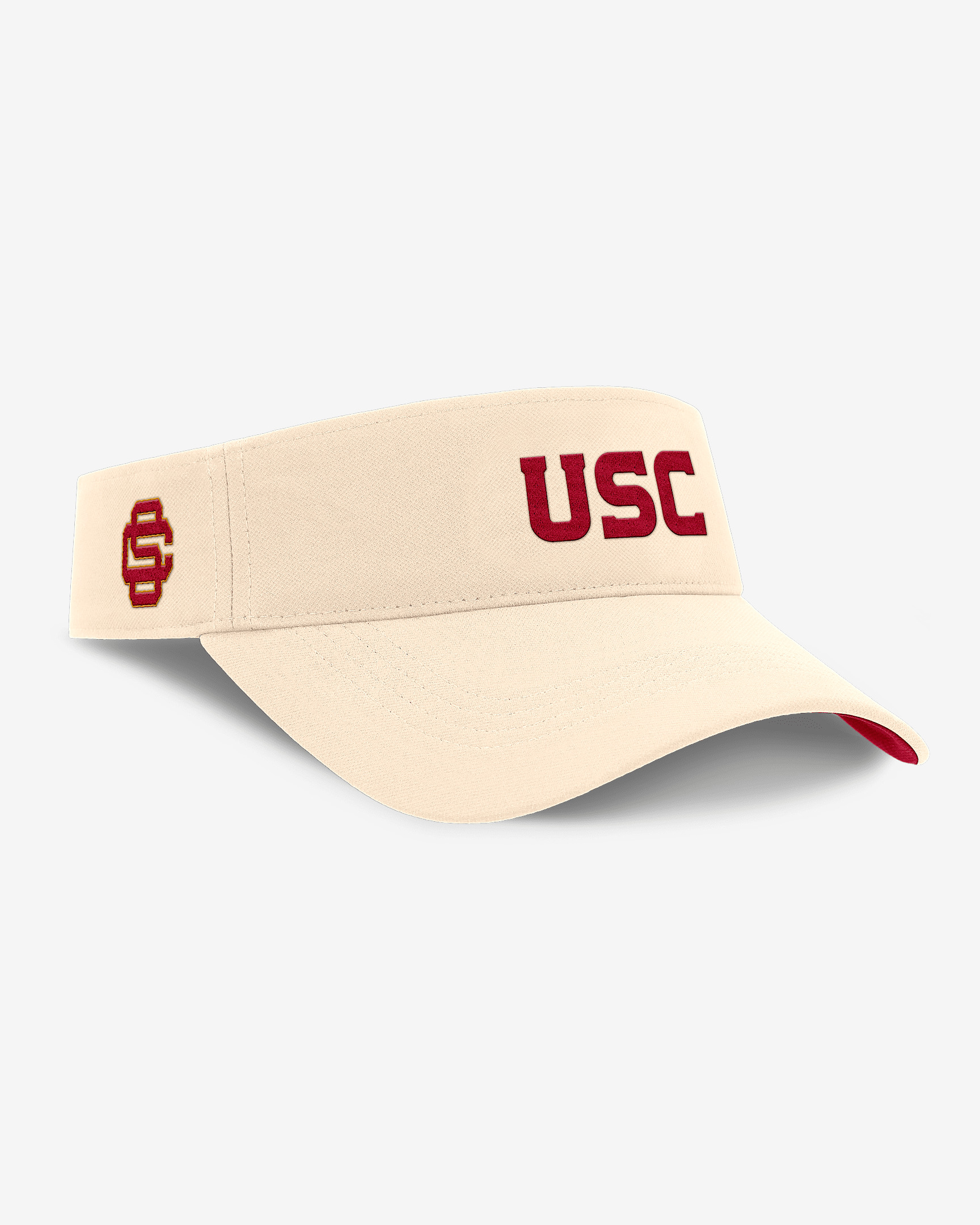 USC Trojans Primetime Ace Men's Nike Dri-FIT College Adjustable Visor - 2