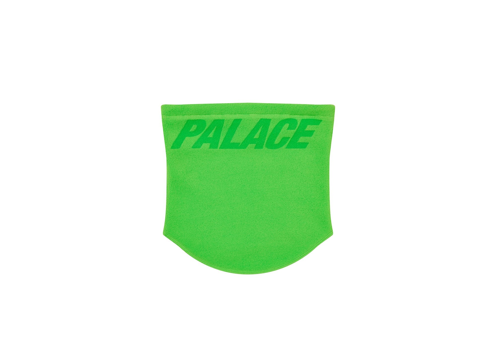 POLARTEC LAZER NECK WARMER FLURO GREEN - 1