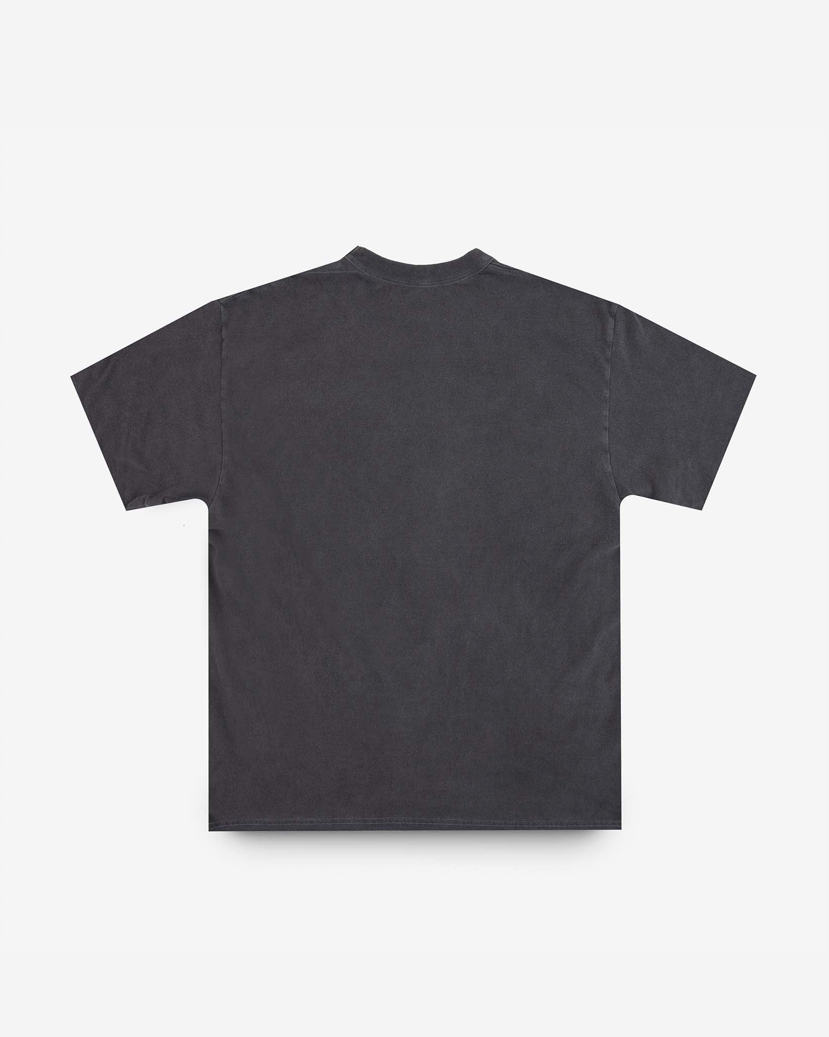 UTIL-CHA UTILITEES - 5.5oz Loopwheel Crew Neck T-Shirt - Charcoal - 4