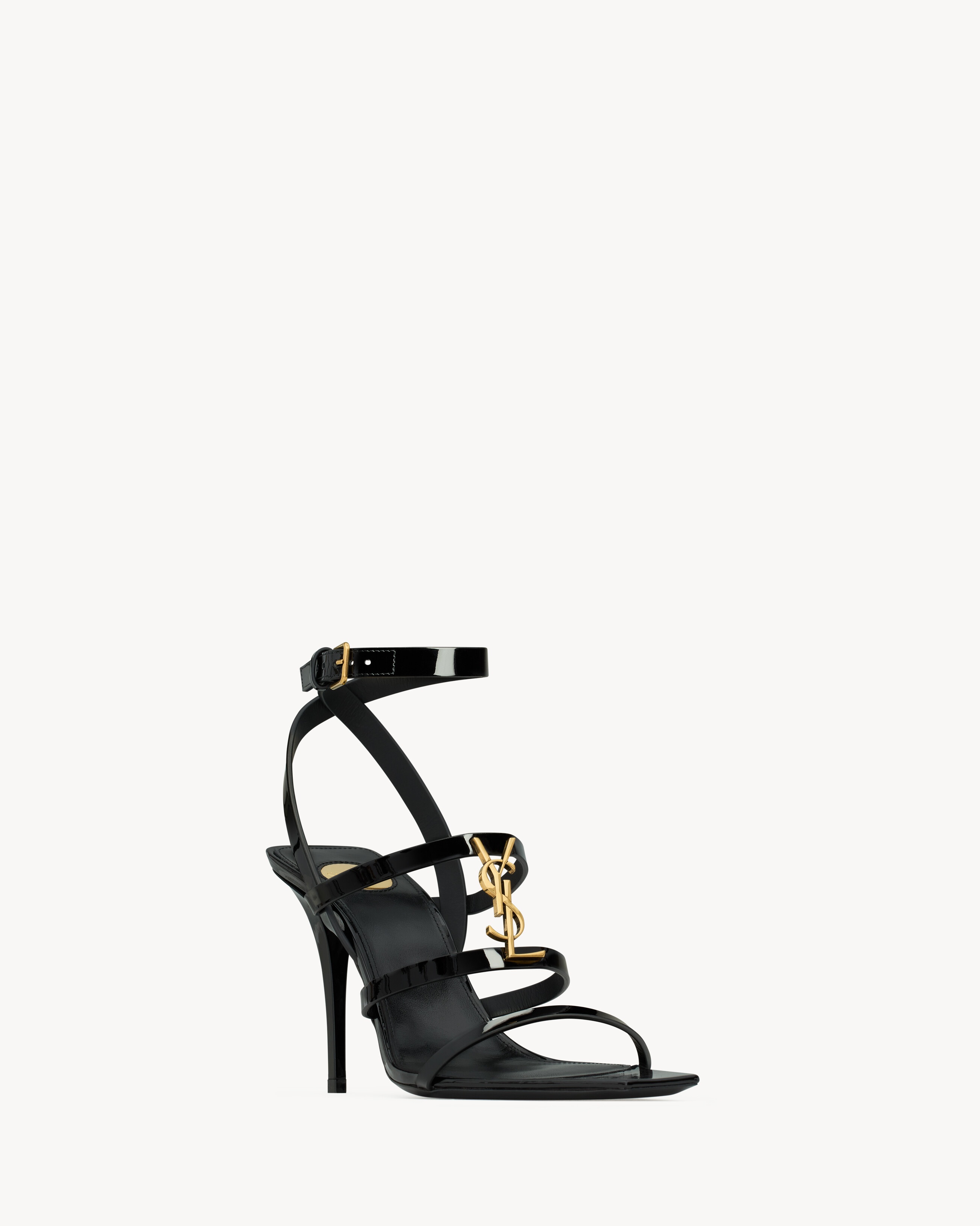 CASSANDRA SANDALS IN PATENT LEATHER - 3