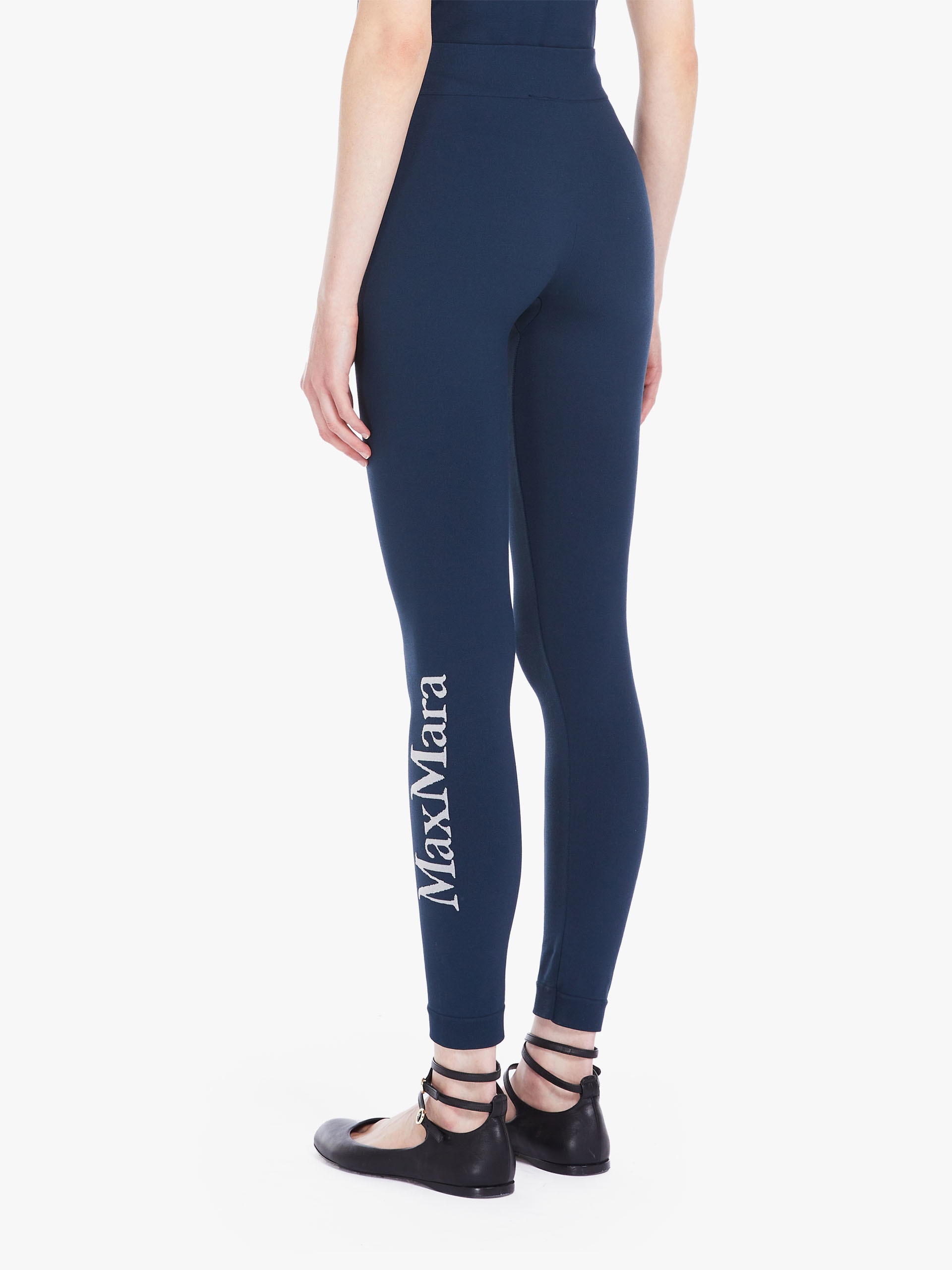 BASILEA Technical fabric logo leggings - 3