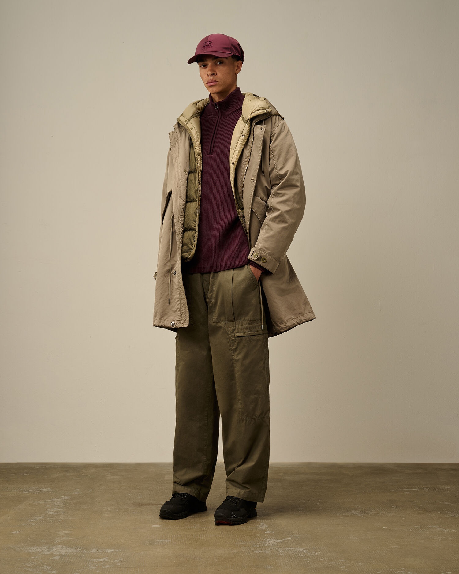 Full Rib Half Zipped Knit - 6