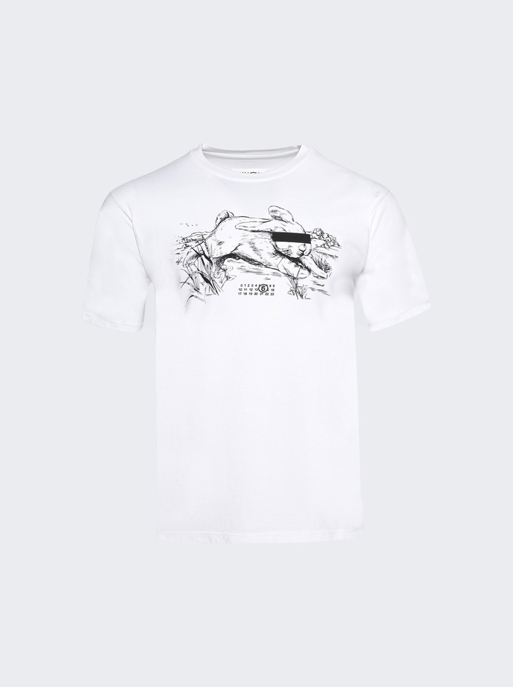 ■MM6 Maison Margiela■ Cotton Short Sleeve T-Shirt White S5 Maison Margiela MM6 TEE White | BSTN Store