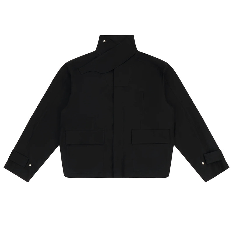 TRENCH JACKET BLACK 1