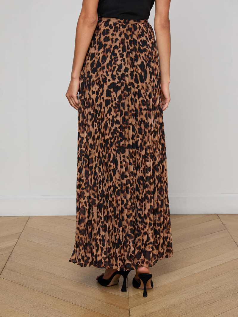 Torin Pleated Maxi Skirt 6