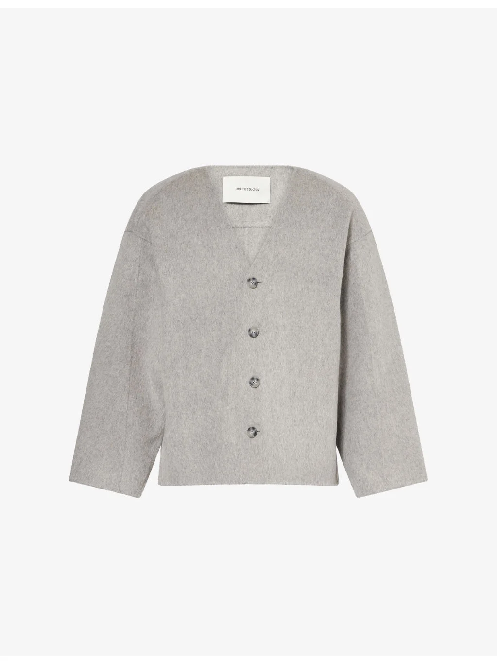 Jool V-Neck Wool Jacket - 1