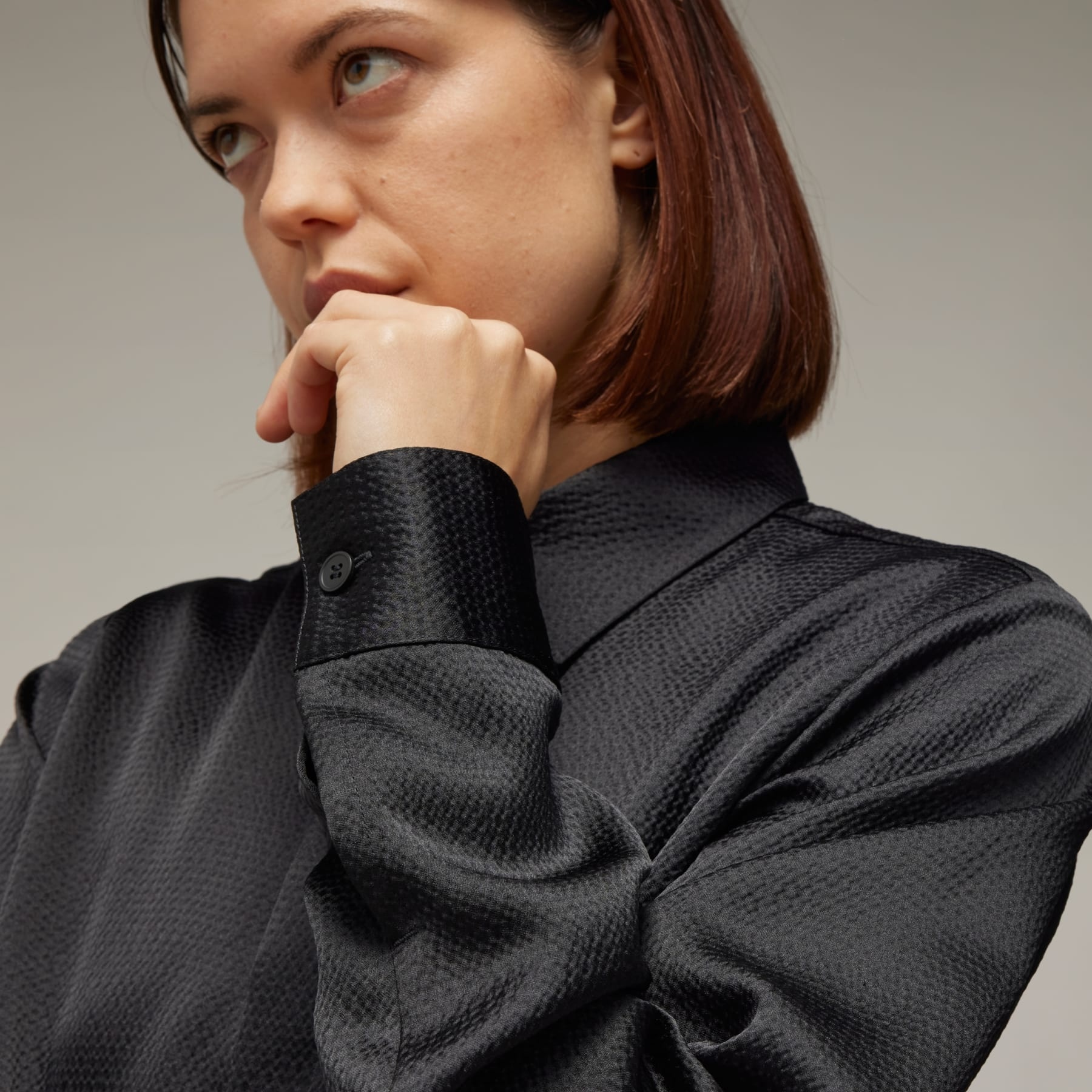 Y-3 Tech Seersucker Shirt - 7