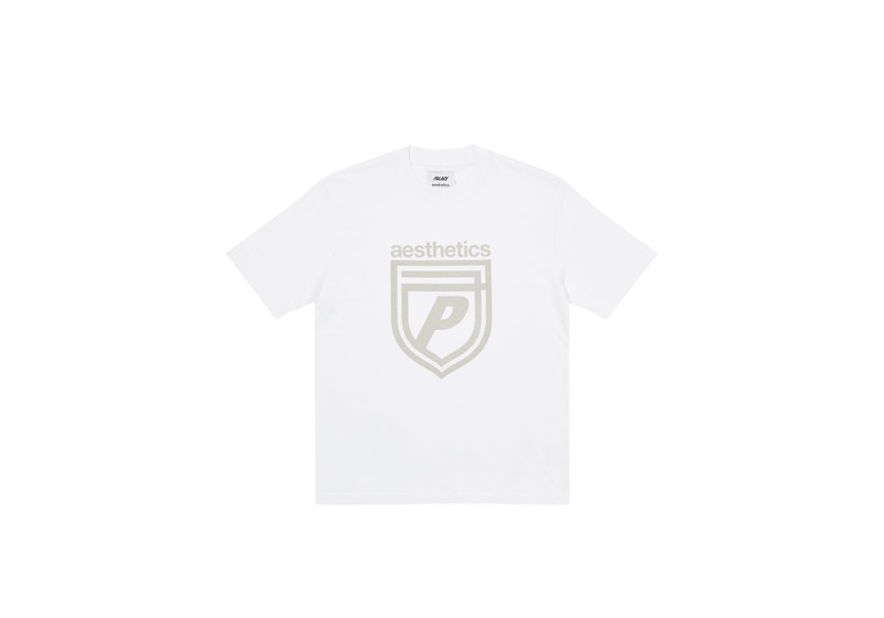 PALACE AESTHETICS LOGO T-SHIRT WHITE - 1