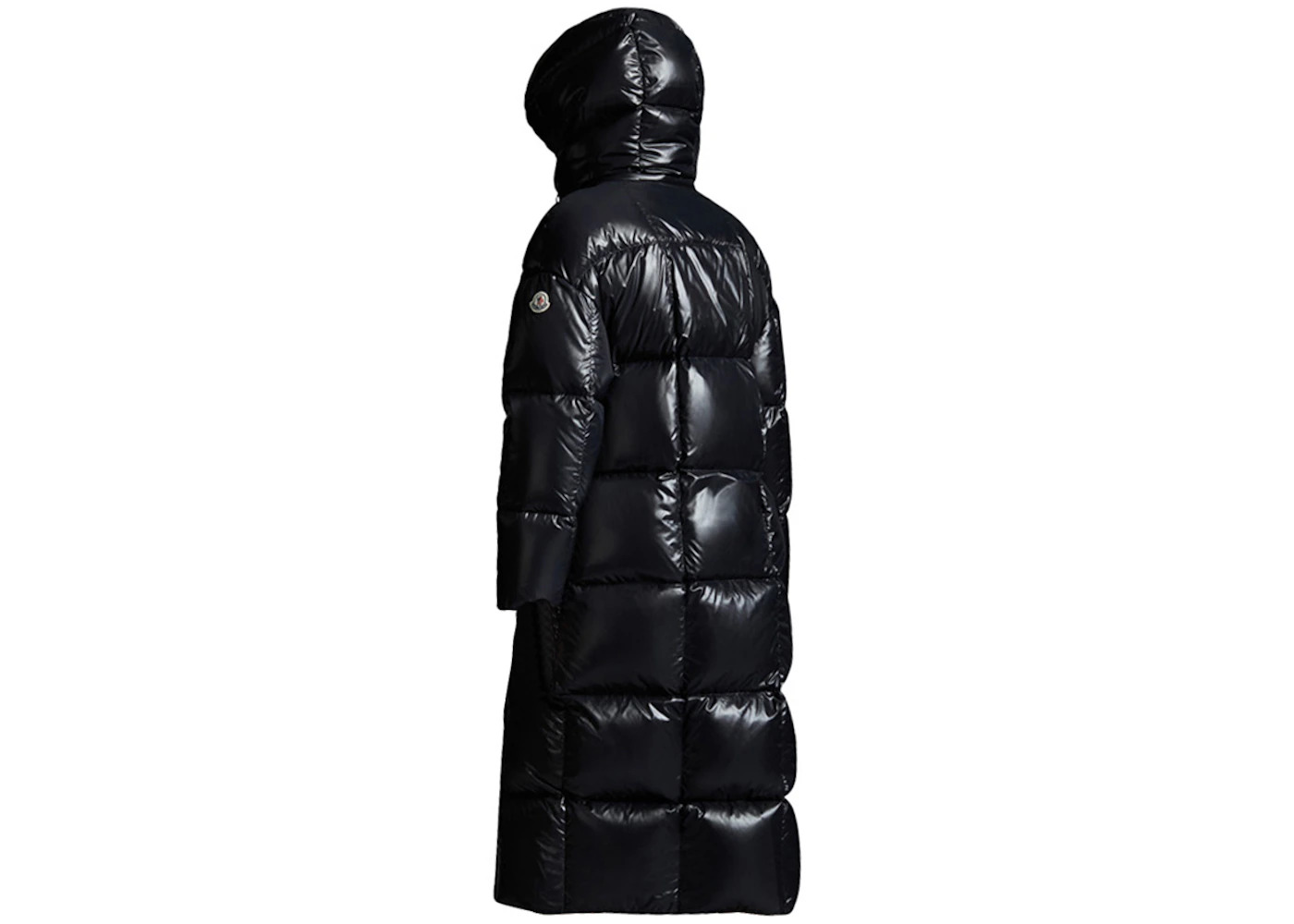 Moncler Women's Parnaiba Long Down Jacket Black - 2