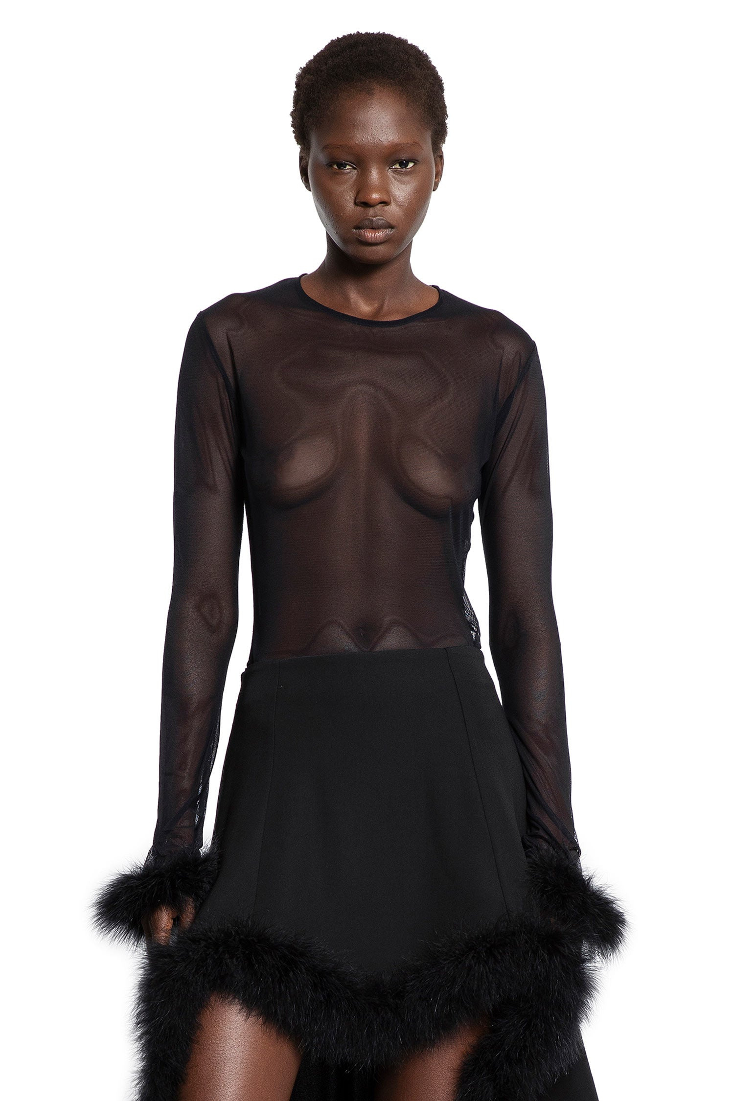 Marabou Top In Mesh - 6
