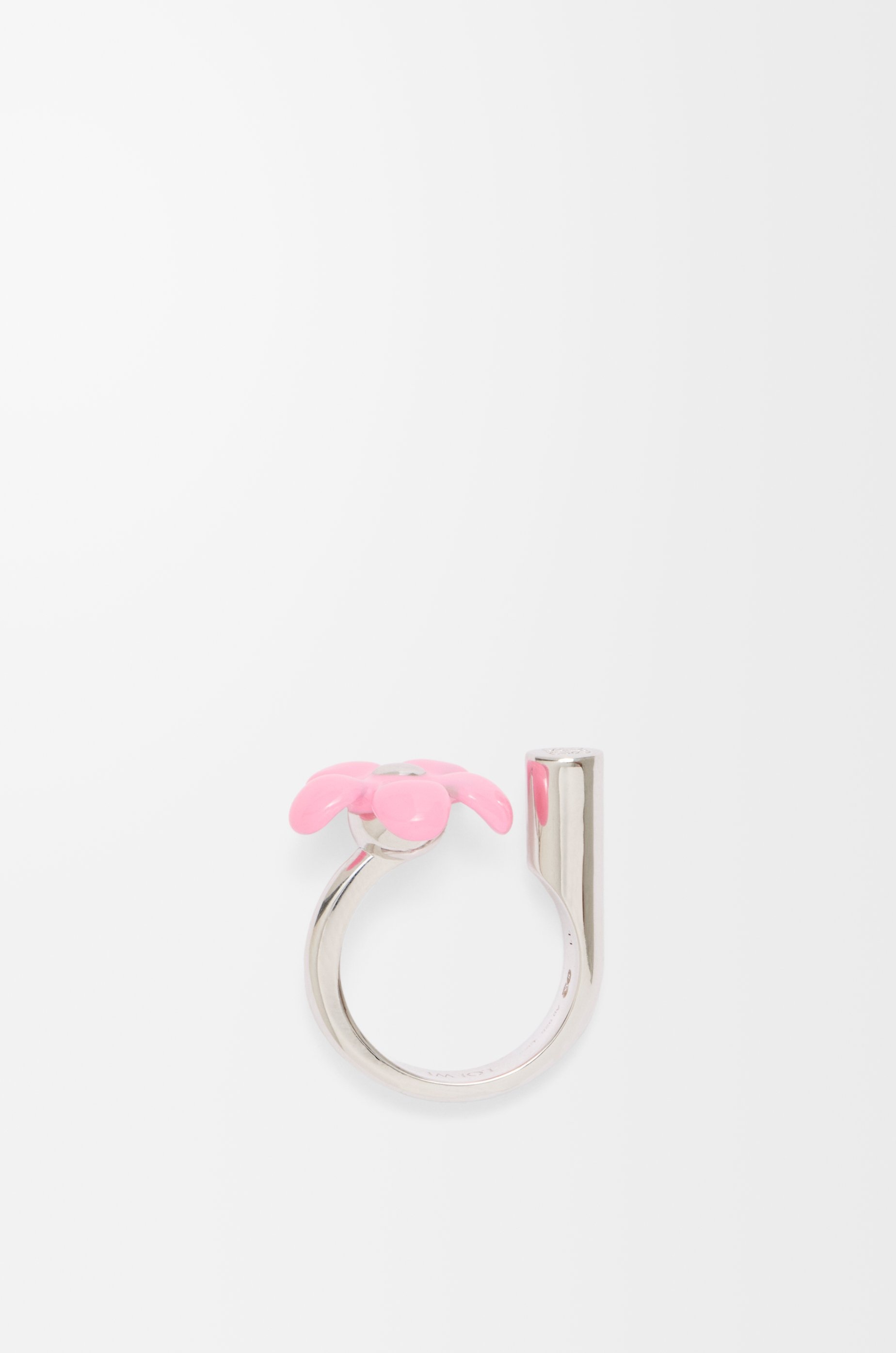 Flor ring in sterling silver and enamel - 4