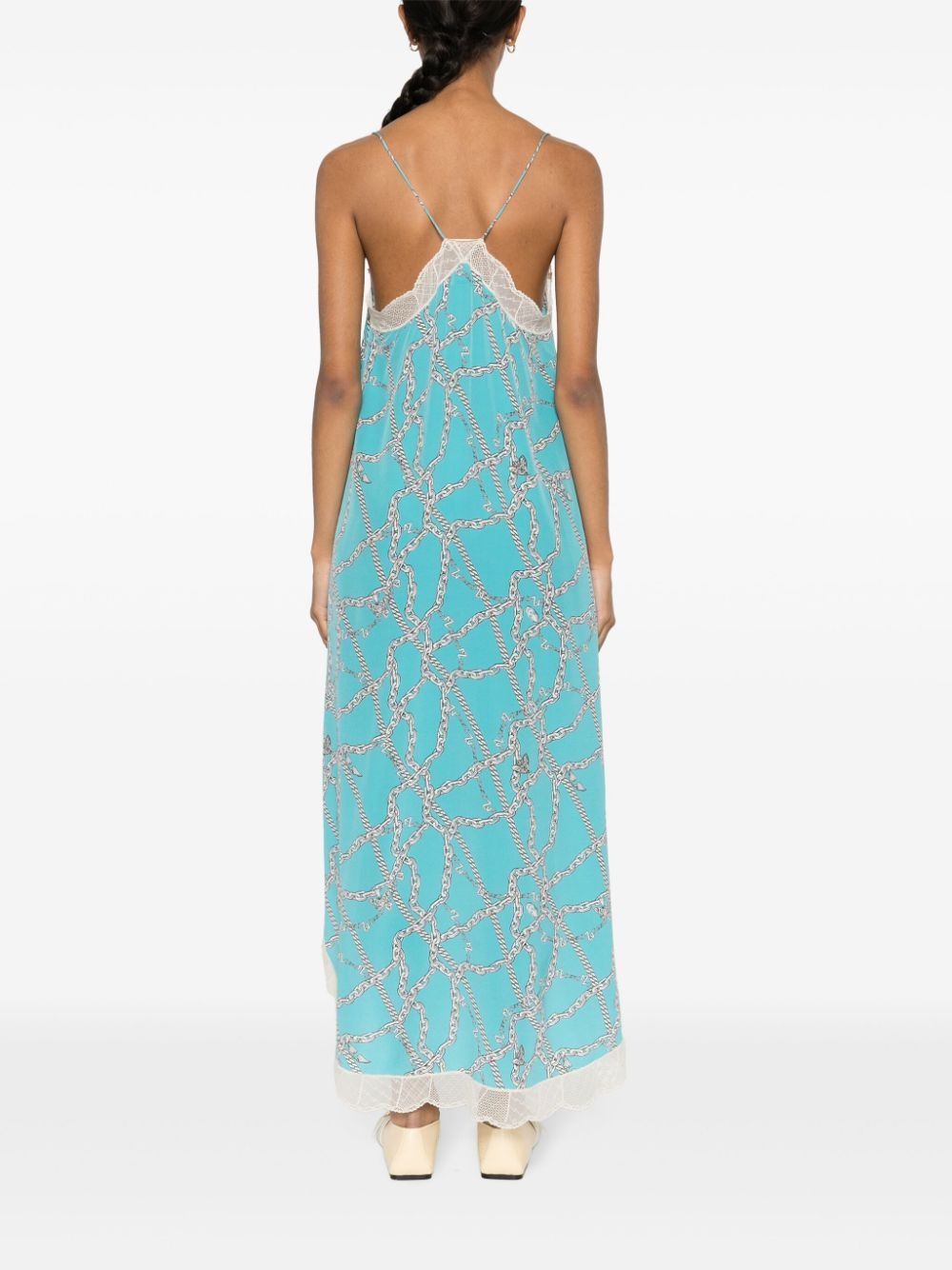 Ristyl logo-print maxi dress - 4
