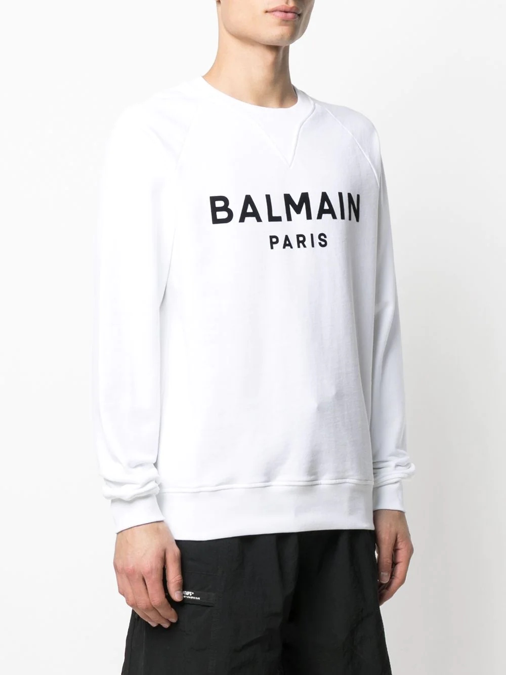 logo print sweatshirt - 3