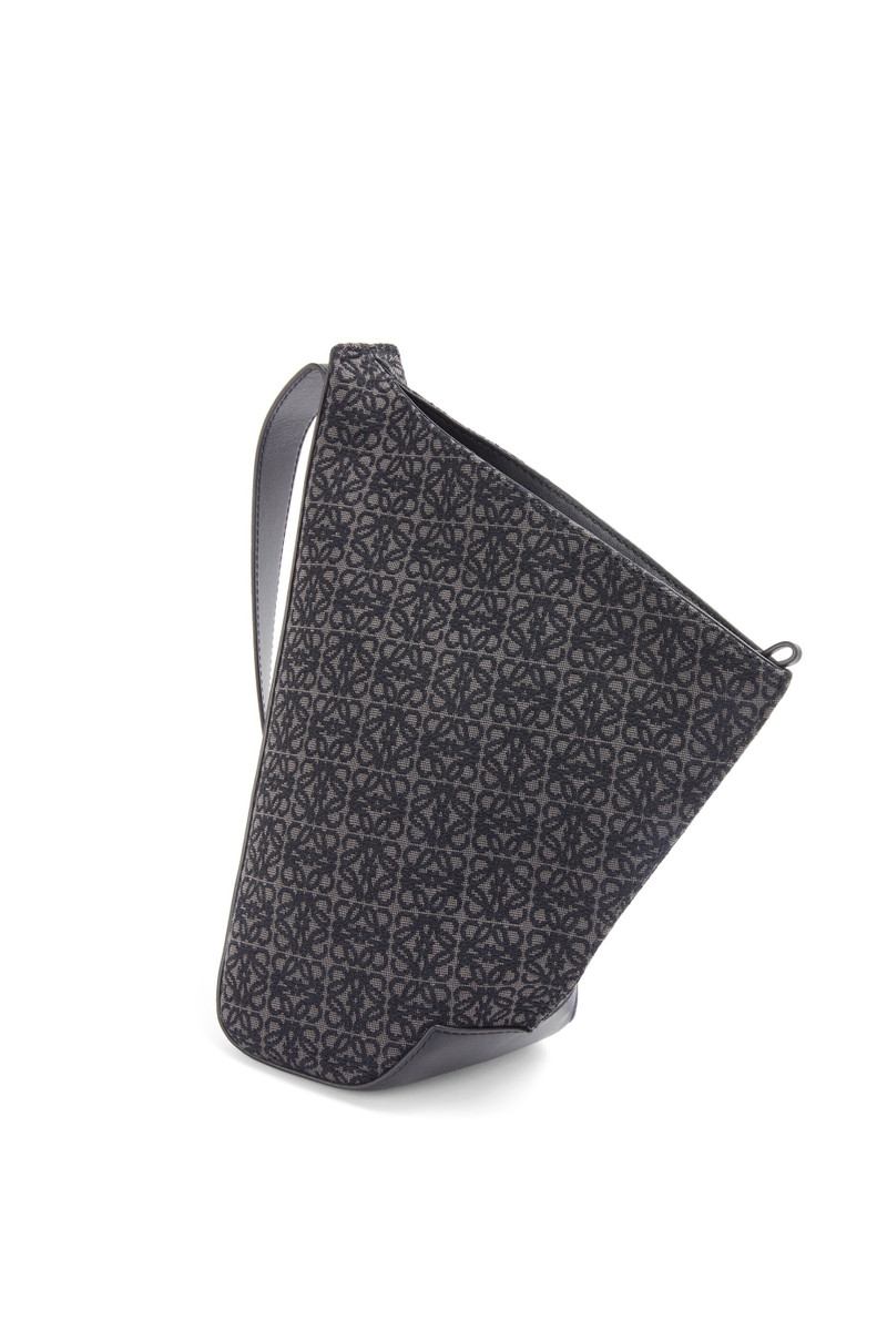 Anton sling in Anagram jacquard and calfskin 3