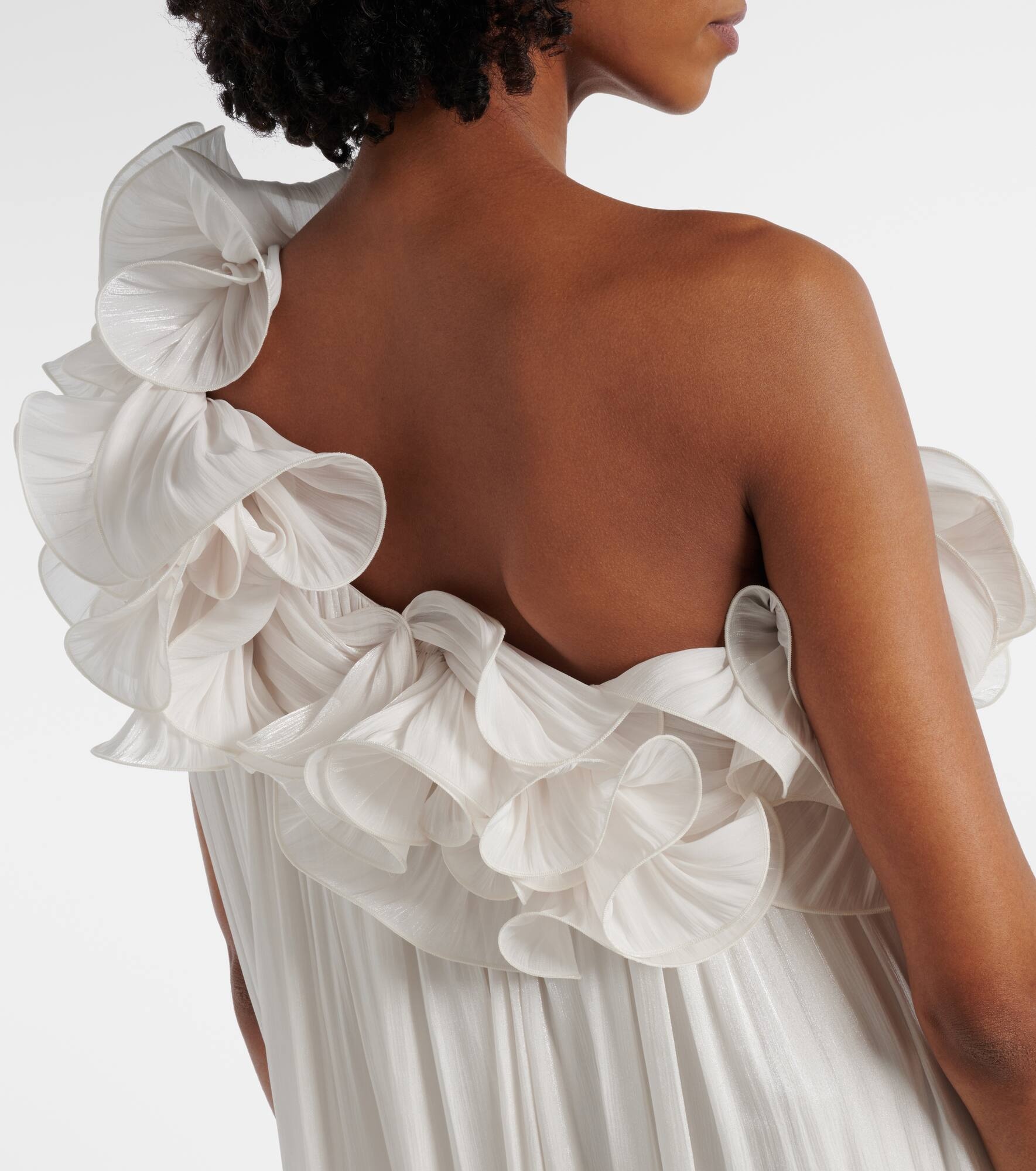 Charmain ruffled georgette gown - 6