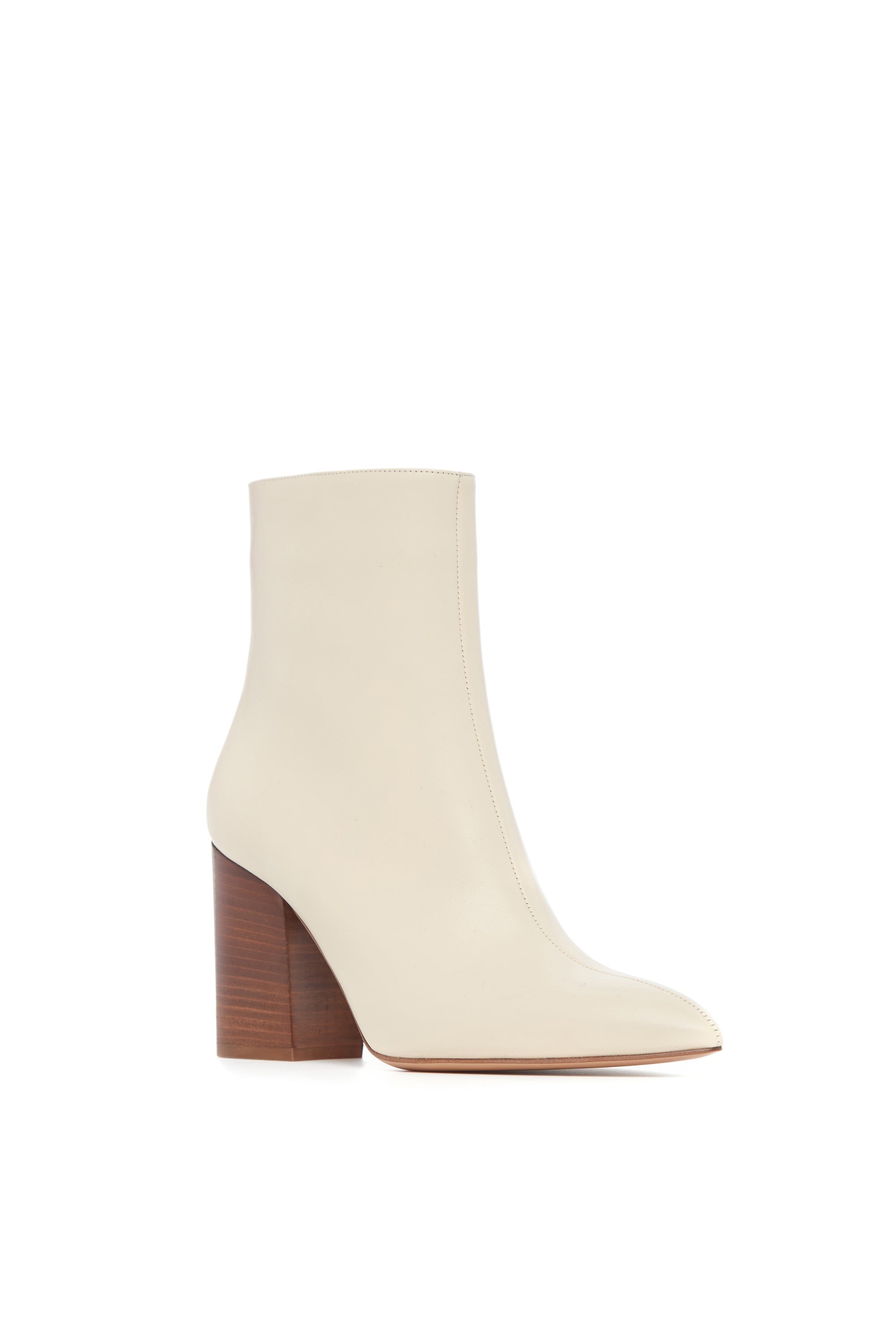 Rio Boot in Cream Leather - 2