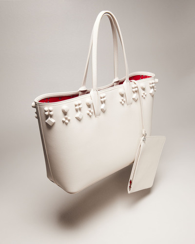Christian Louboutin Cabata Empire Spike Studded Leather Tote Bag outlook