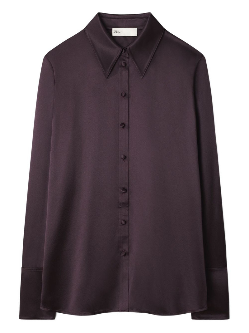 cuffed silk shirt 1