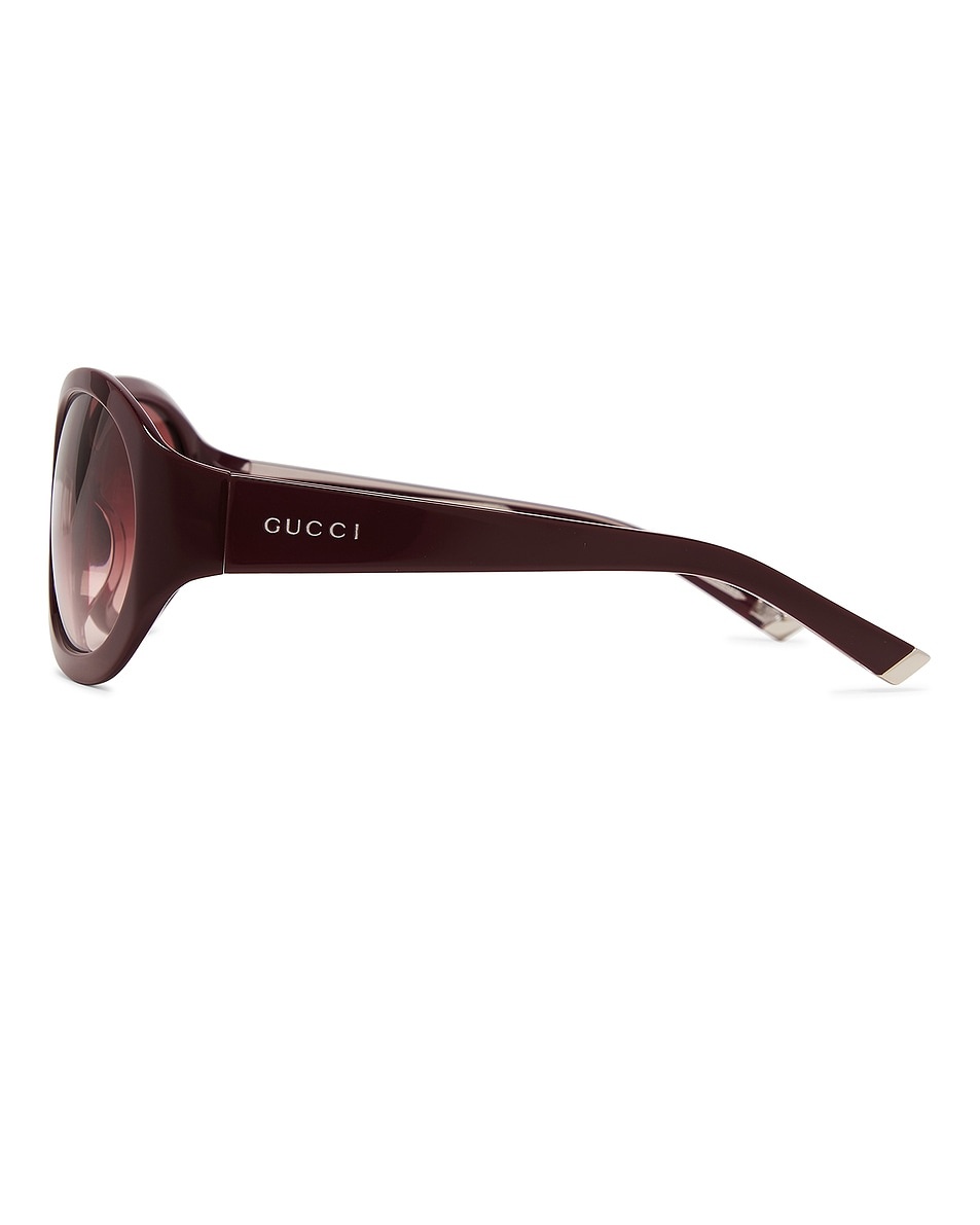 Oval Acetate Sunglasses - 3