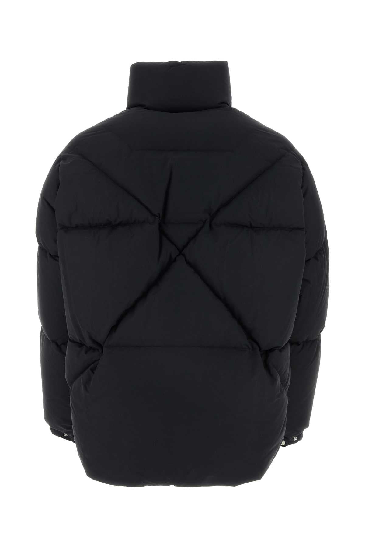 Khrisjoy Men Black Cotton Blend Oversize Puff Down Jacket - 2