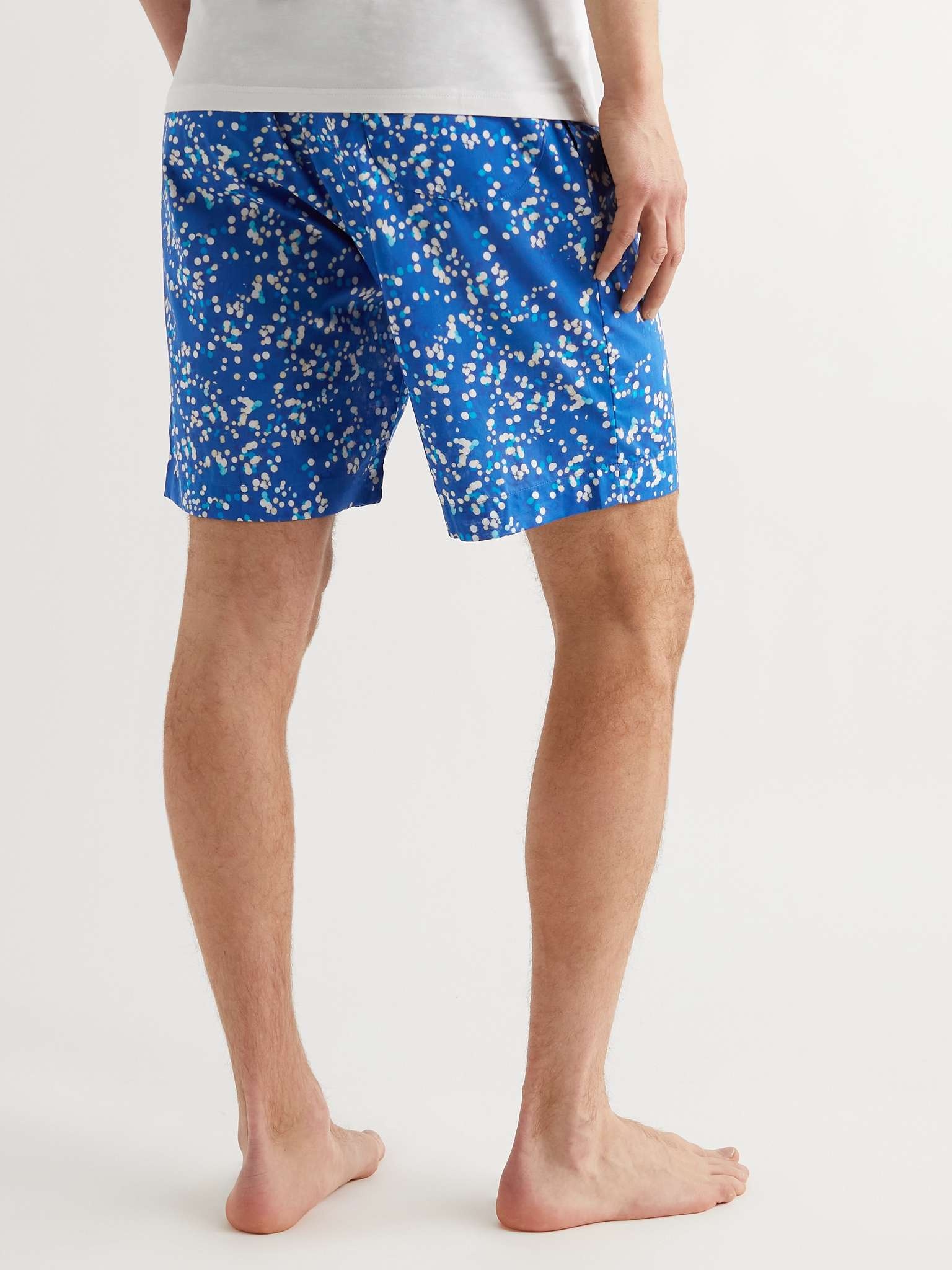 Printed Cotton Pyjama Shorts - 3