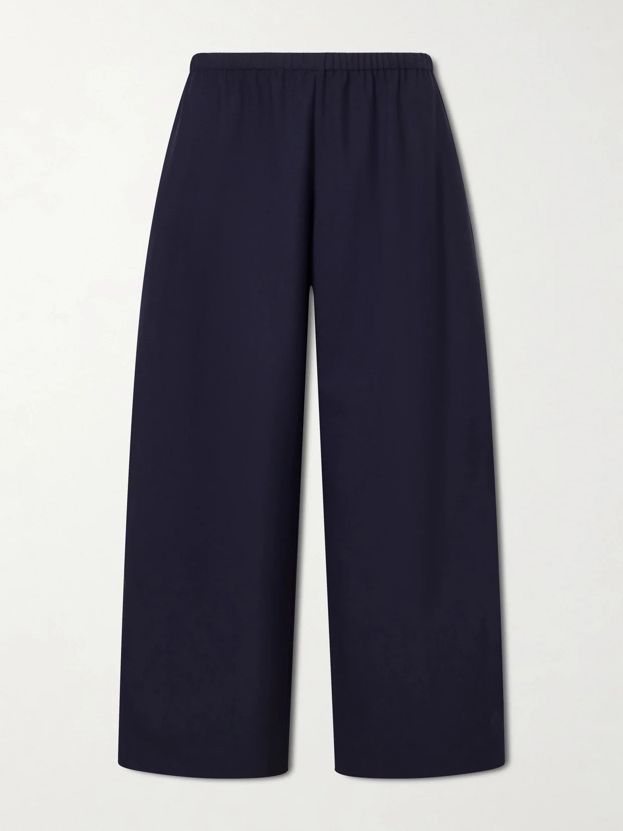 Roma Wool High-waist Wide-leg Pants - 1