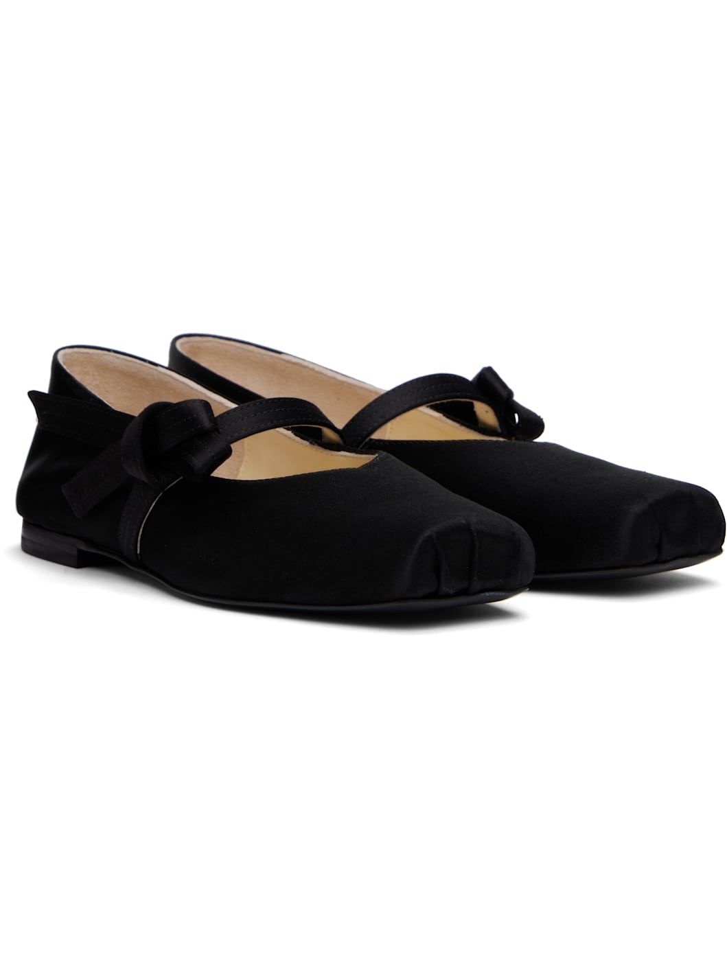 Black Kenzo Paris 'KENZO Oki' Ballerina Flats - 4