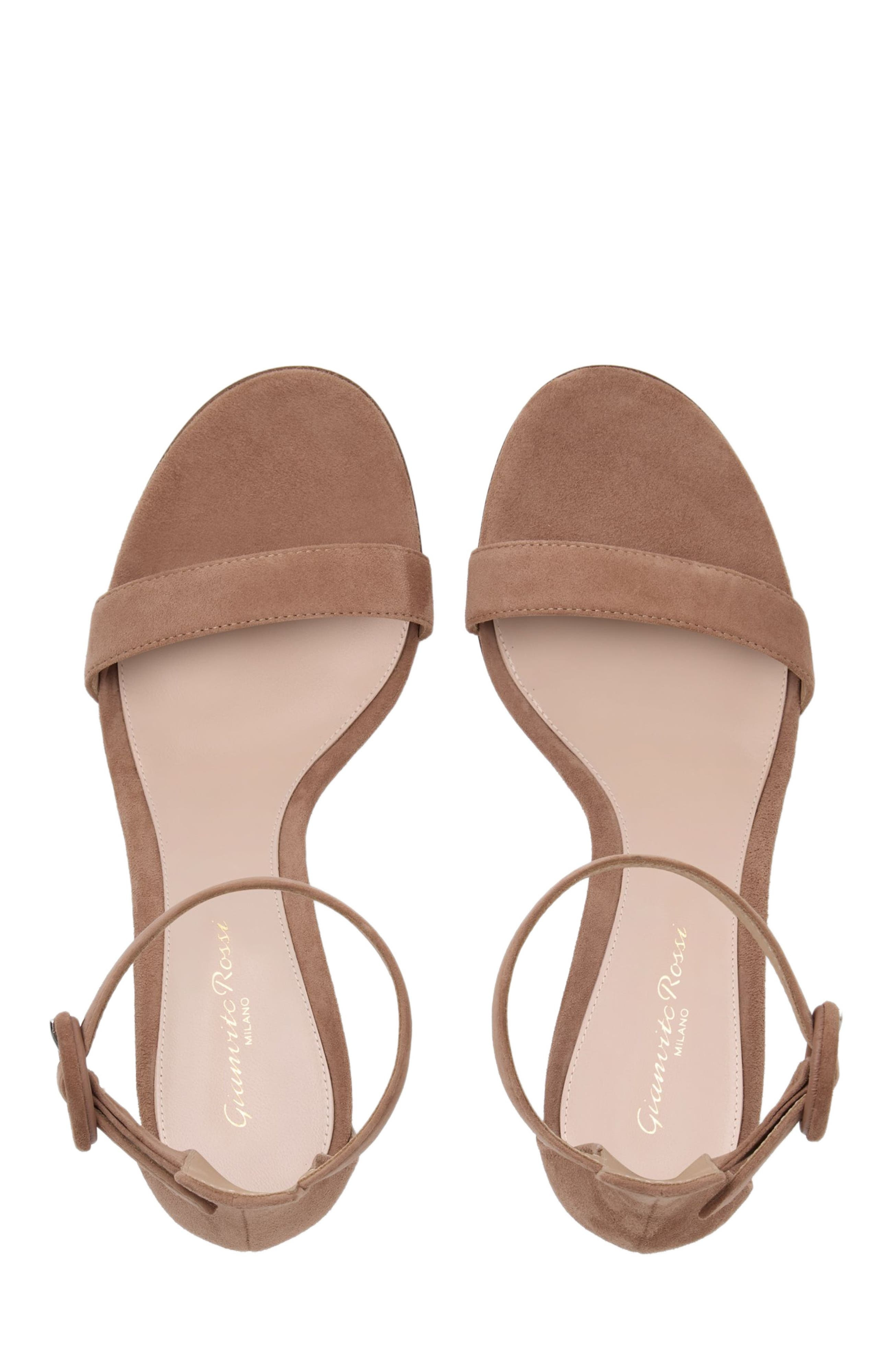 Gianvito Rossi Portofino 85 Sandals in Pink at Nordstrom - 3