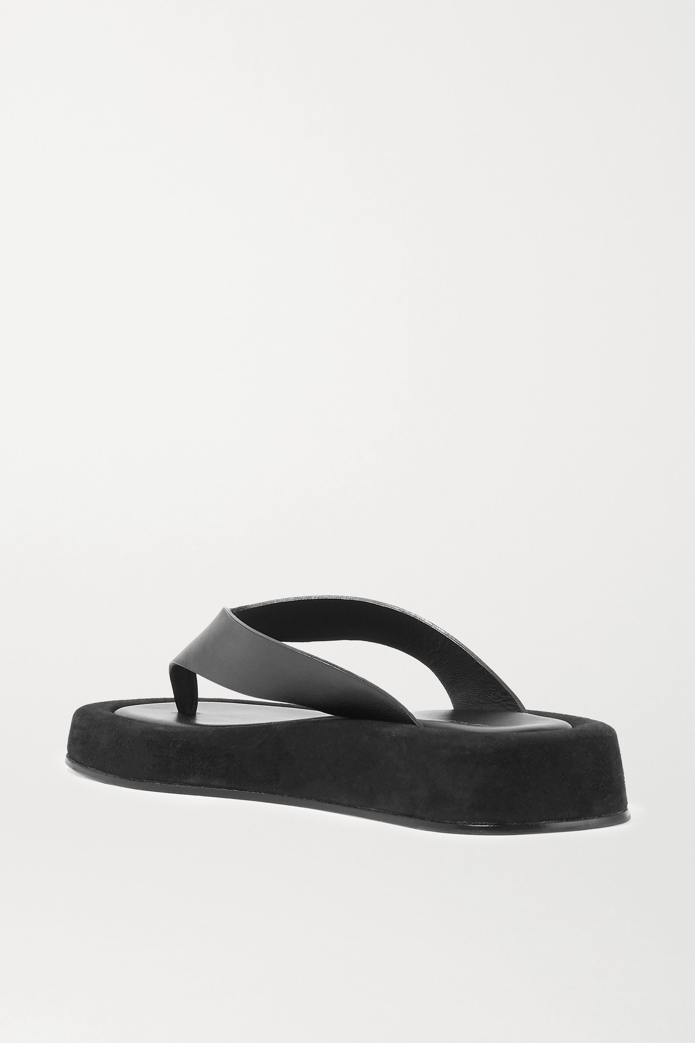 Ginza leather platform flip flops - 3