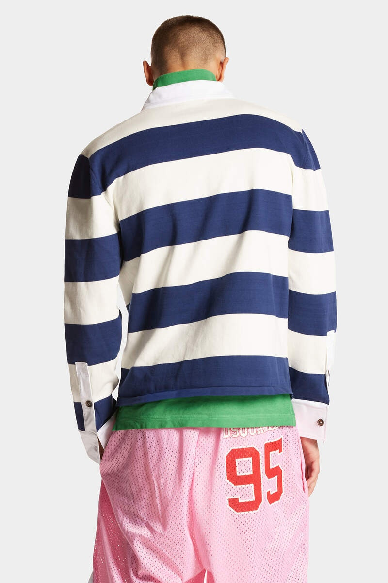 COTTON KNITTED RUGBY POLO-SHIRT 4