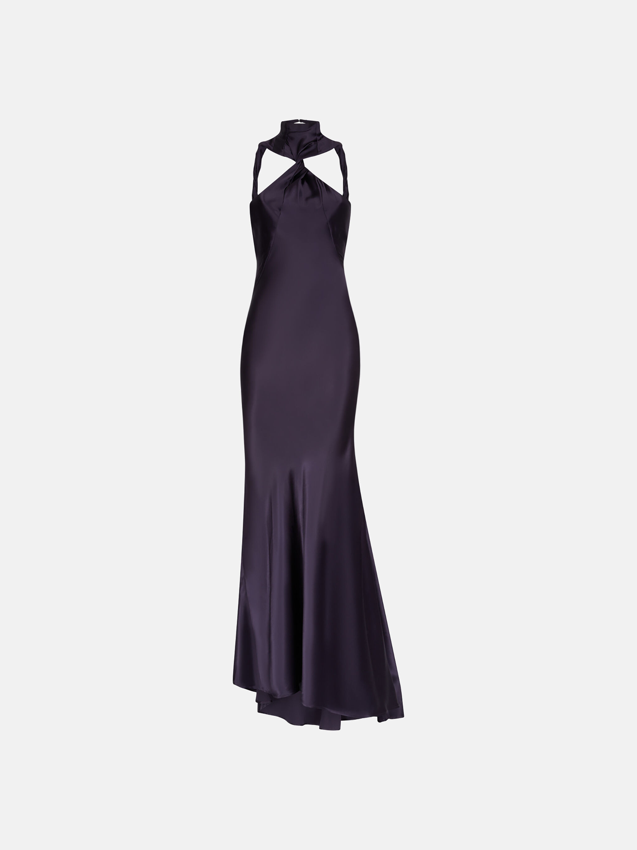 PURPLE LONG DRESS - 1