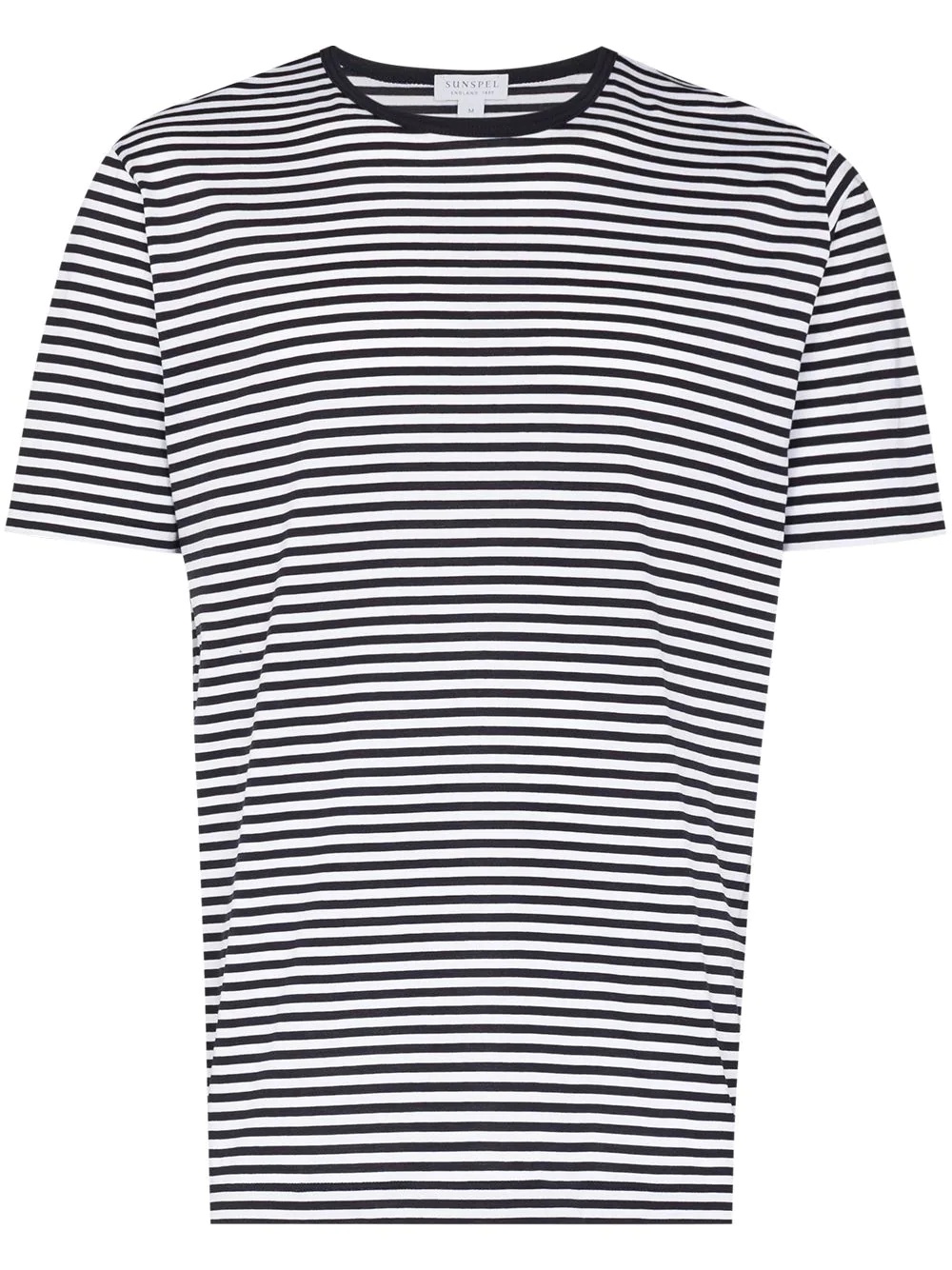 striped cotton T-shirt - 1