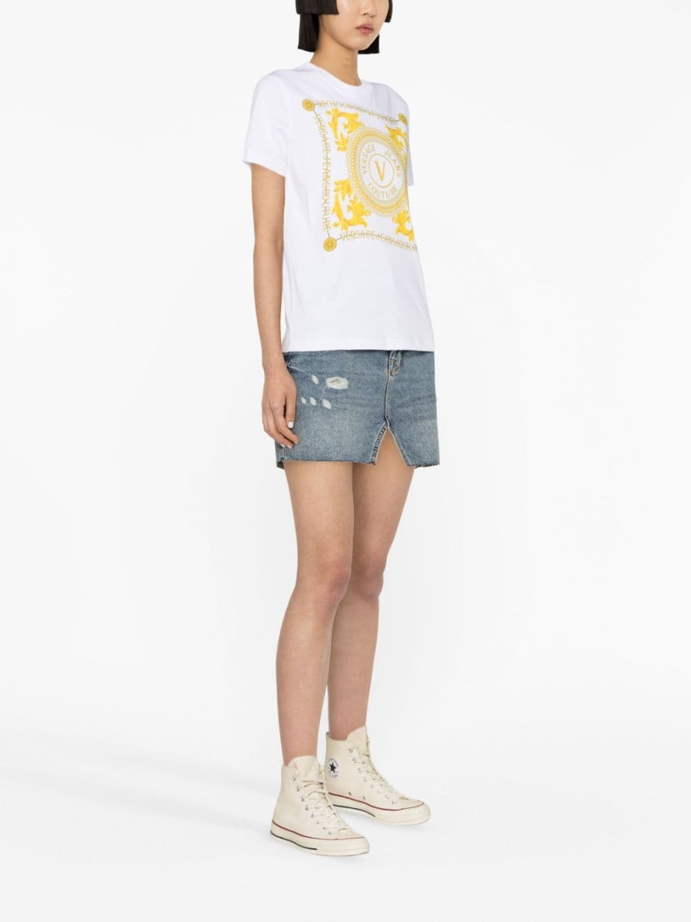 Logo Couture print T-shirt - 3