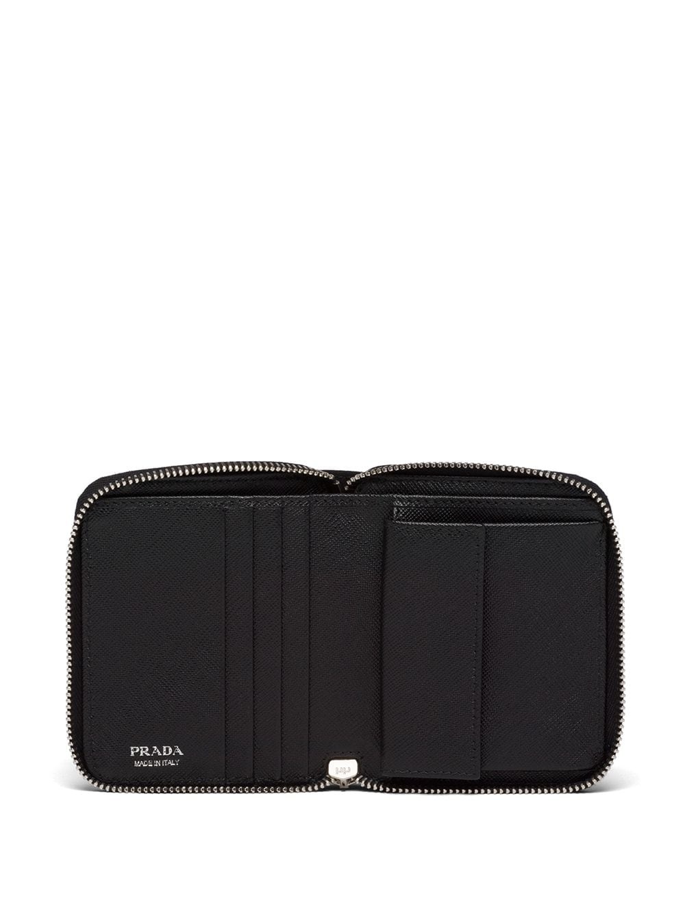 logo-plaque zipped wallet - 3