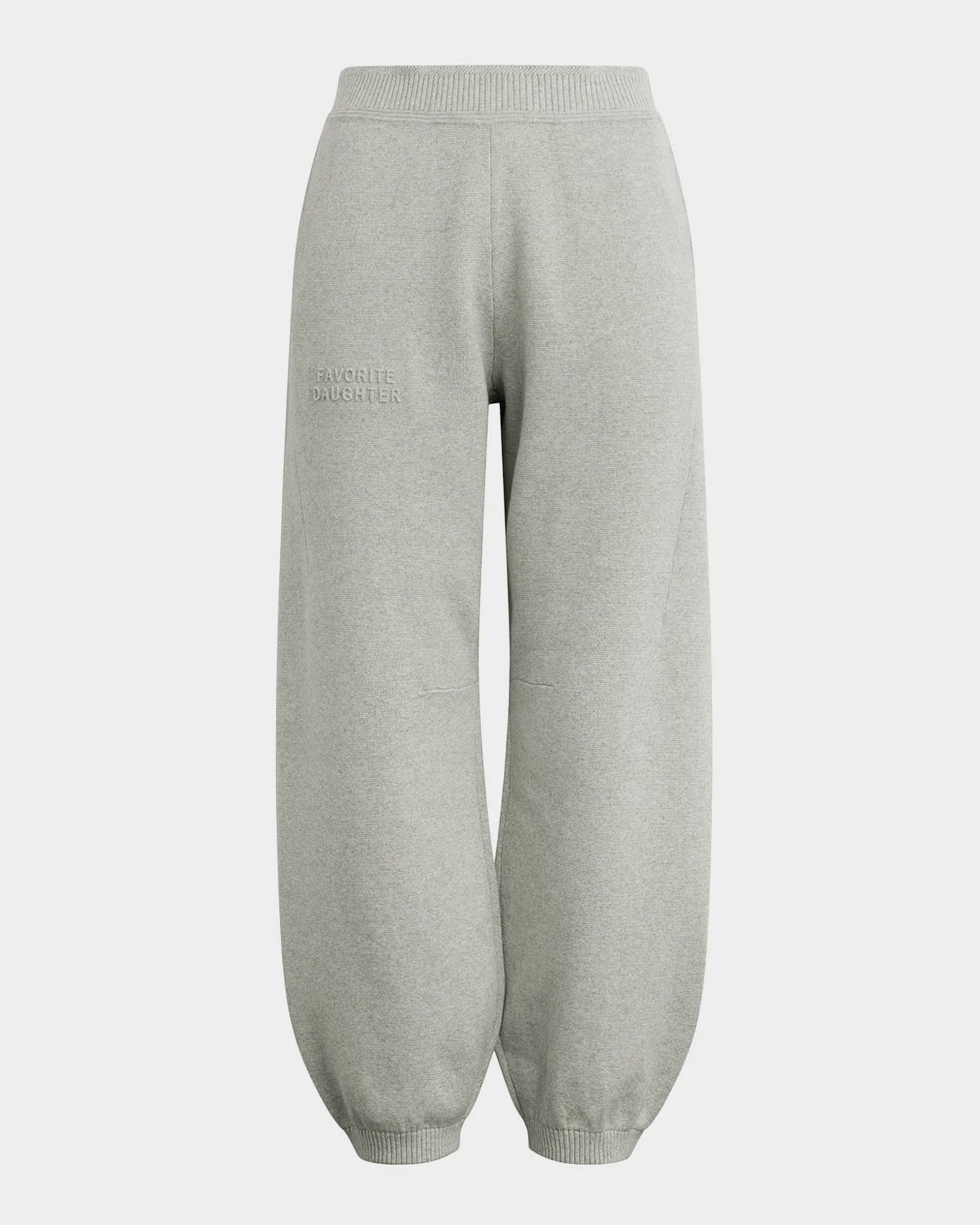 The Fatigue Sisters Barrel-Leg Joggers - 1