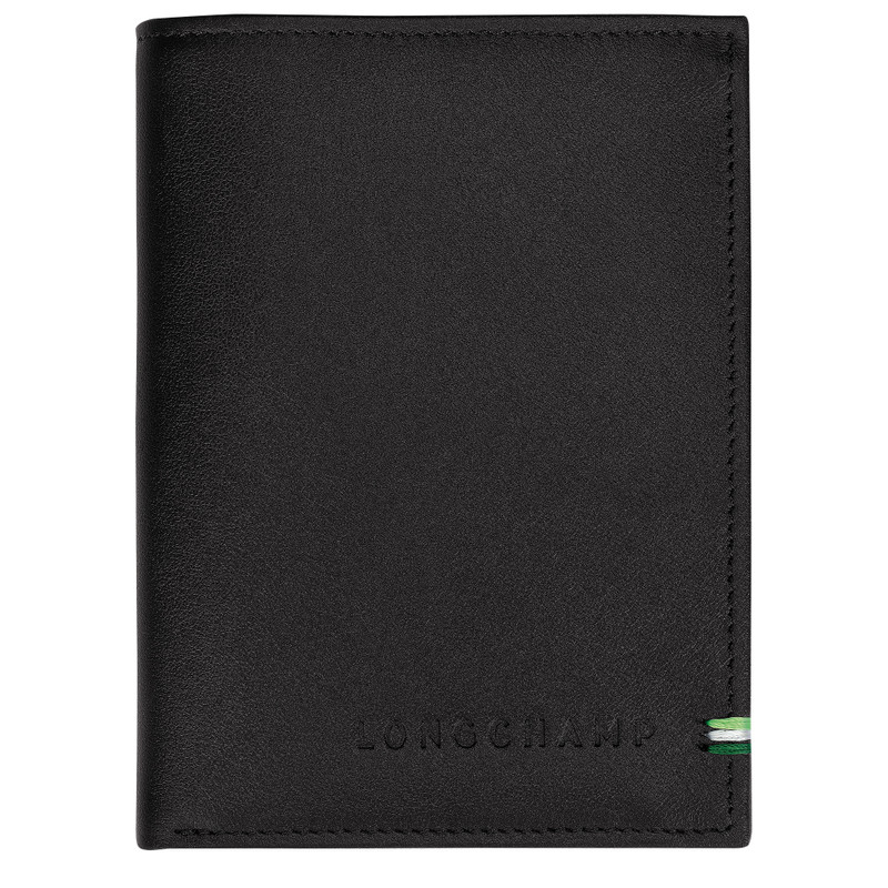 Longchamp sur Seine Wallet Black - Leather 1
