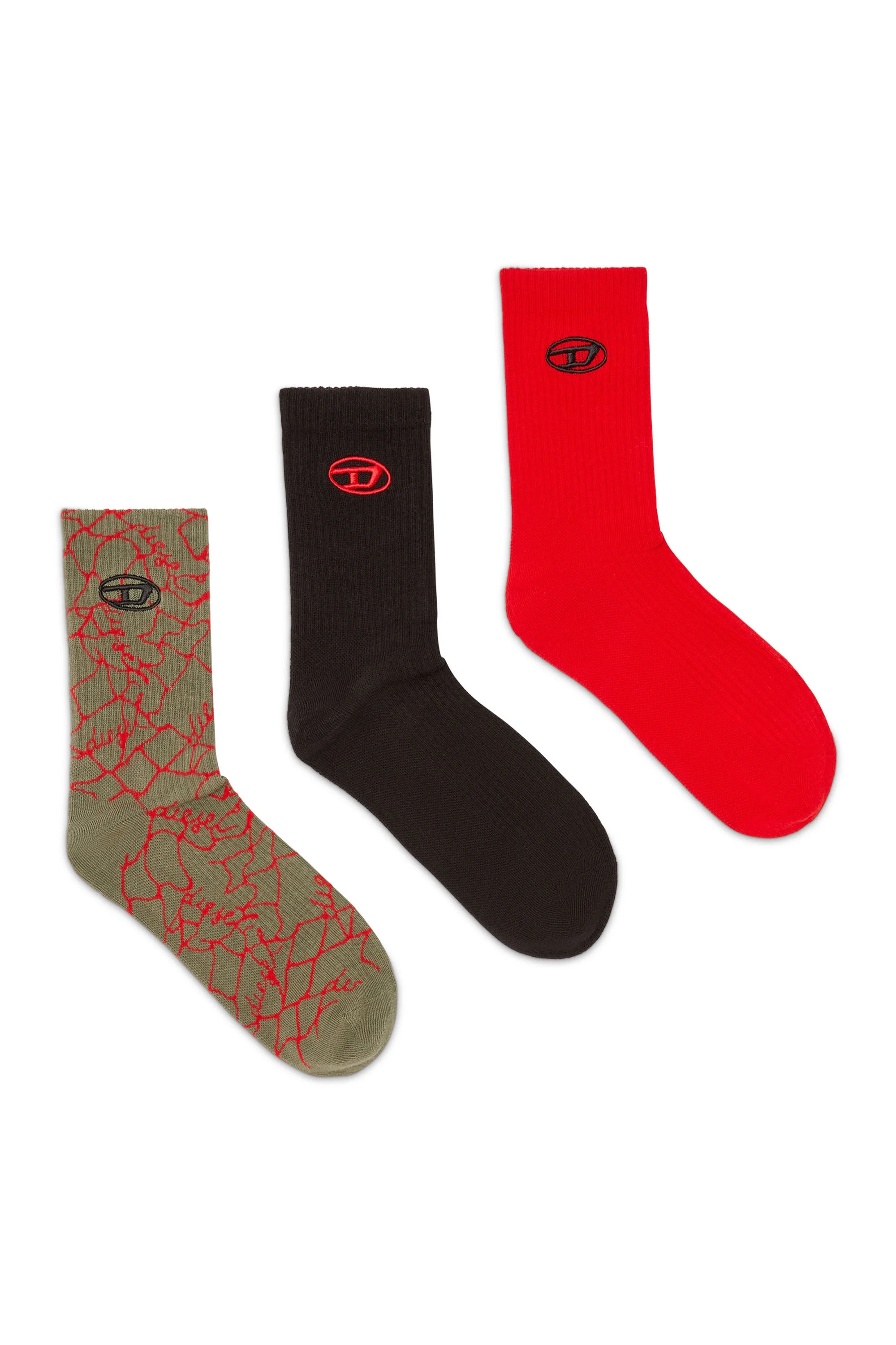 THREE-PACK SOCKS WITH LOGO DETAIL - 1
