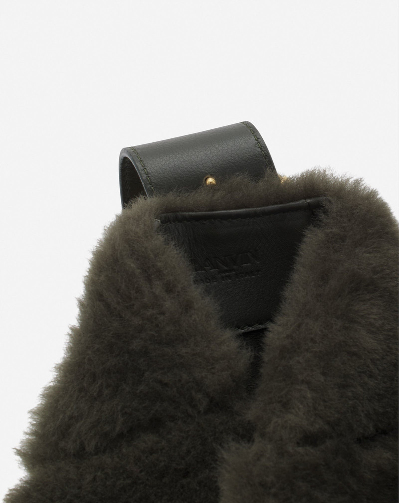 SMALL-MEDIUM SHEARLING MELODIE HOBO BAG 7