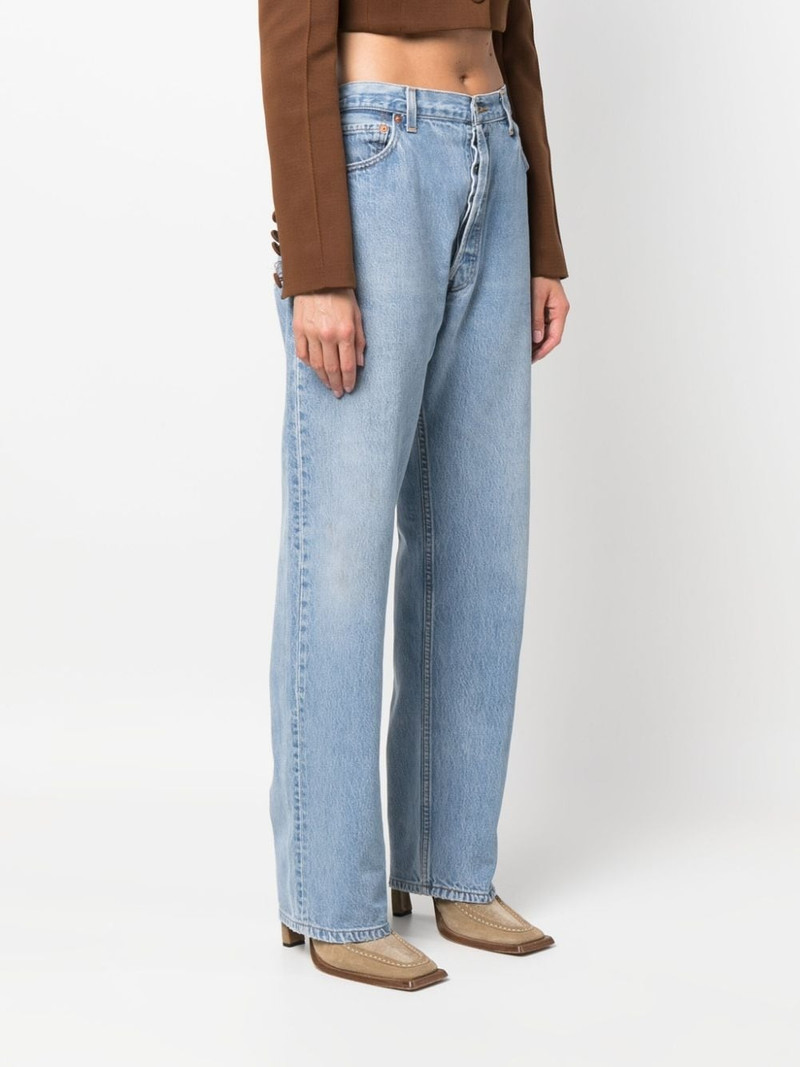 90's straight-leg jeans 3