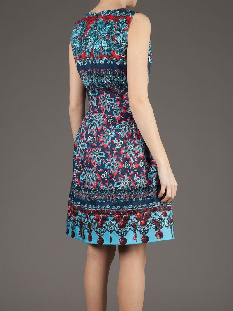 printed lantern dress 5