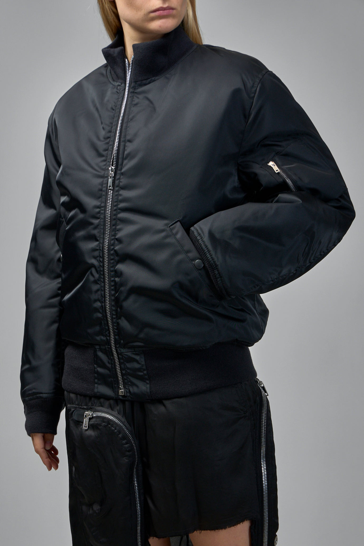 Woven Padded Bomber Tankers Flight - 4