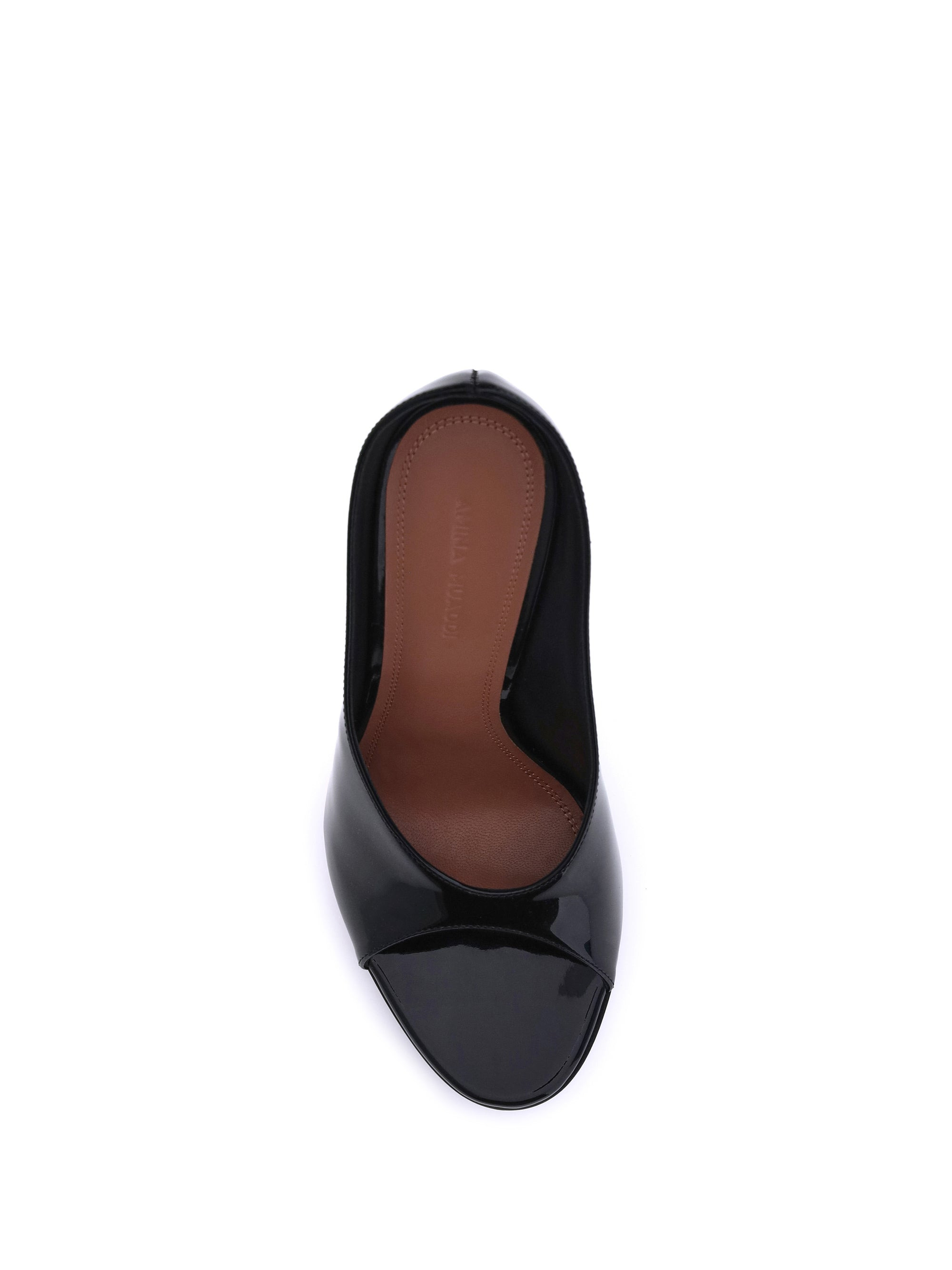 Amina Muaddi Women Anok Leather Sandals - 4