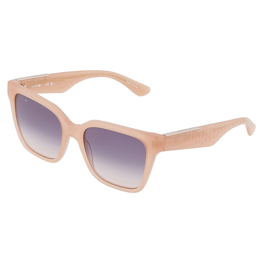 Lacoste Blue Gradient Square Ladies Sunglasses L6022S 662 54 - 4
