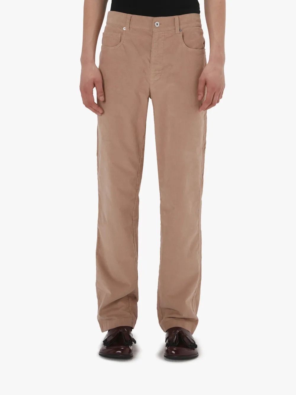 CORDUROY STRAIGHT LEG TROUSERS - 2