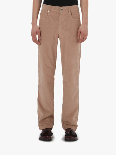 JW Anderson CORDUROY STRAIGHT LEG TROUSERS outlook
