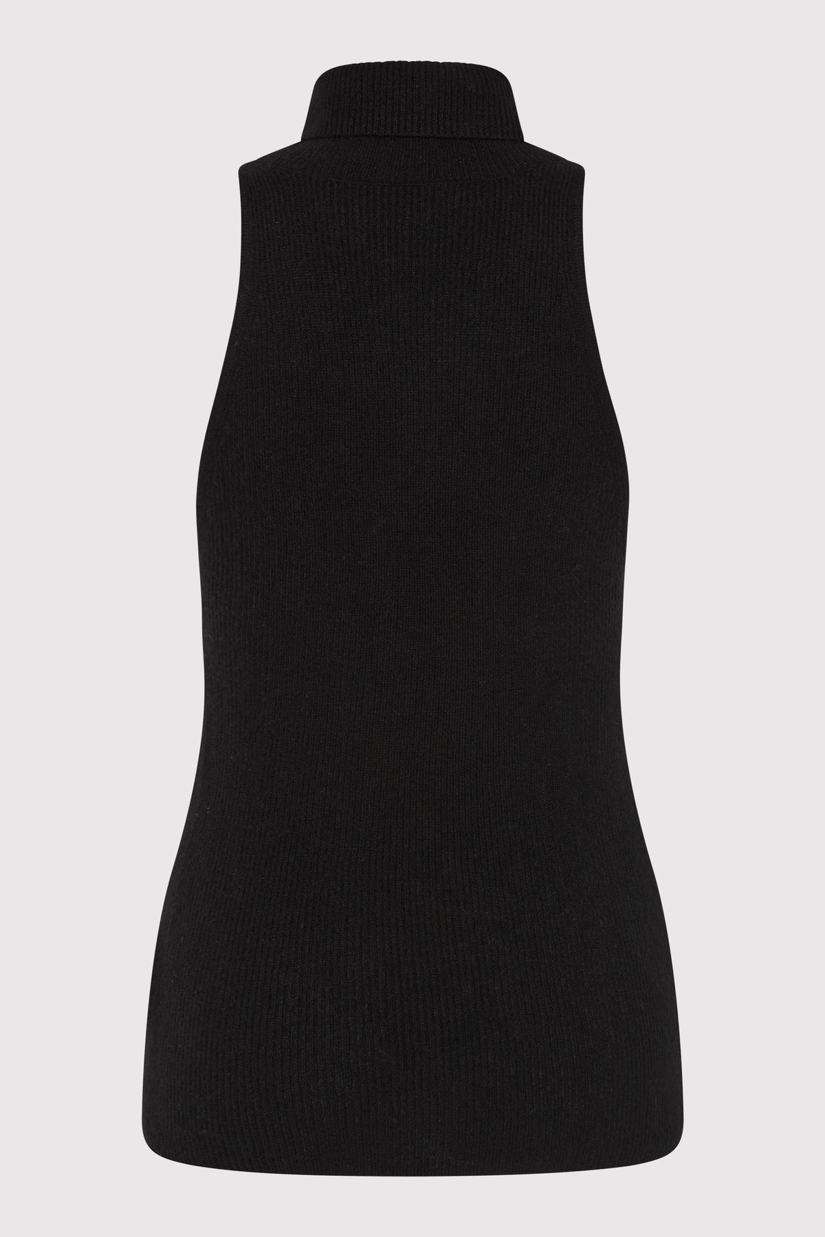 Cashmere Blend Top - Black - 7