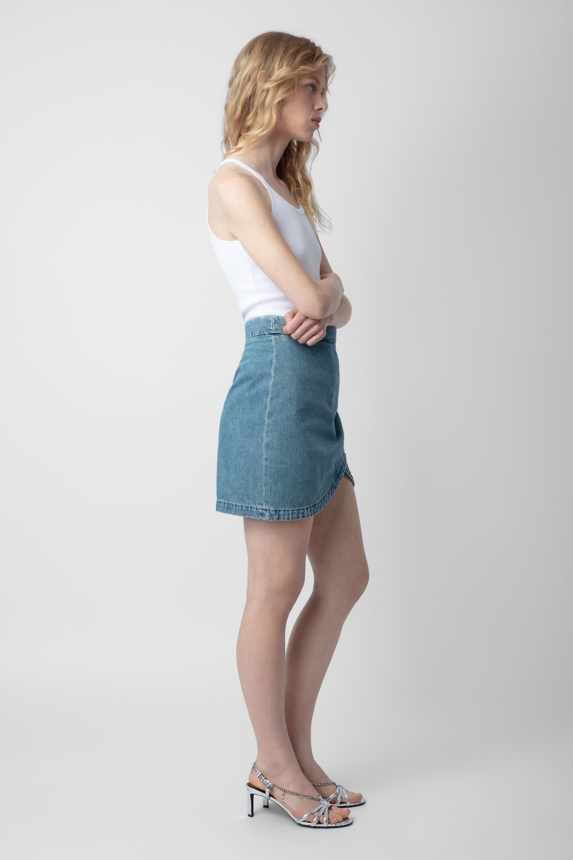 Julipe Denim Skirt - 2